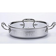 Сотейник с крышкой 32 см 6 л Emboss Lenardi