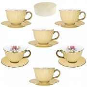 Чайный набор Lenardi Нежность бежевый 12 предметов