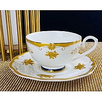 Чайный набор Golden Rose Lenardi на 6 персон 12 предметов 230 мл