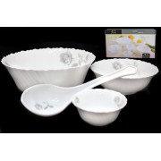 Обеденный сервиз Lenardi Седая роза на 6 персон