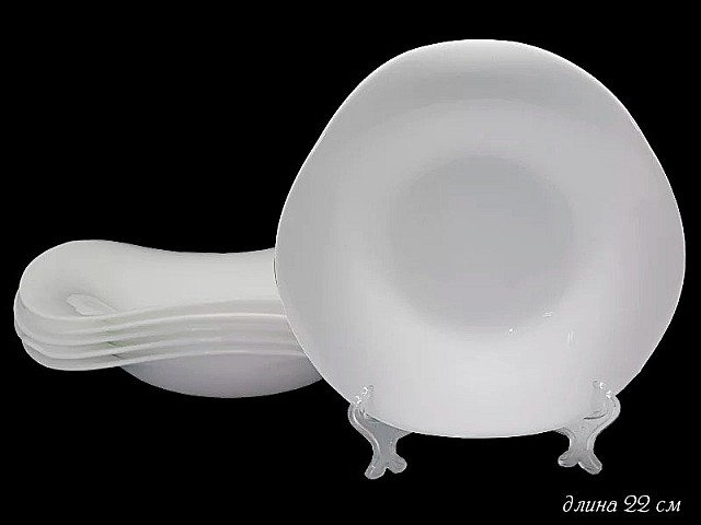 Набор 6 салатников Lenardi White 22 см