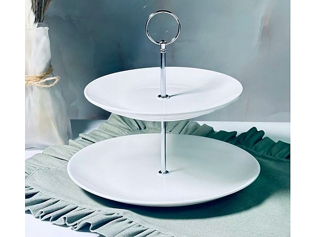 Этажерка 2 яруса Bianco Lenardi