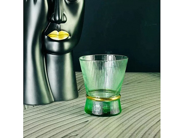 Набор стаканов Olimp Lenardi 270 мл 6 шт зеленый