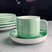 Чайный набор Lenardi Мадейра зеленый 12 предметов 250 мл