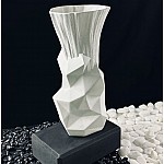 Ваза 34 см Эфиопия Lenardi белая