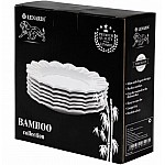 Набор из 6 тарелок 19 см Bamboo Lenardi