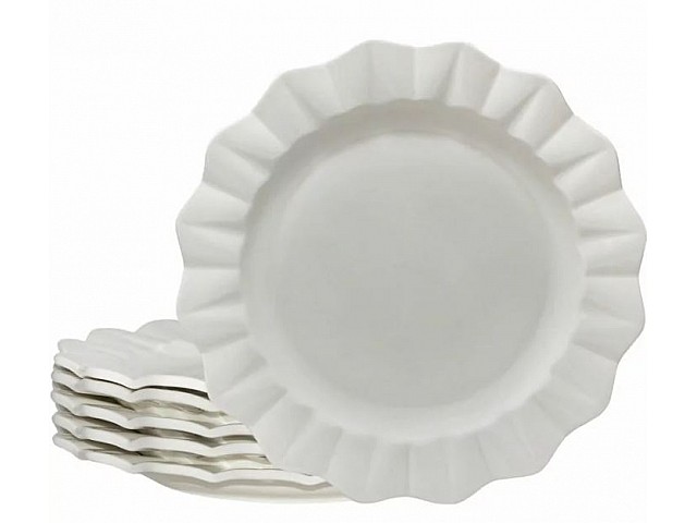 Набор из 6 тарелок 19 см Bamboo Lenardi