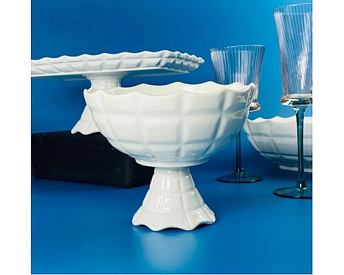 Конфетница 18х14 см на ножке Корнелия Lenardi Конфетница 18х14 см на ножке Корнелия Lenardi