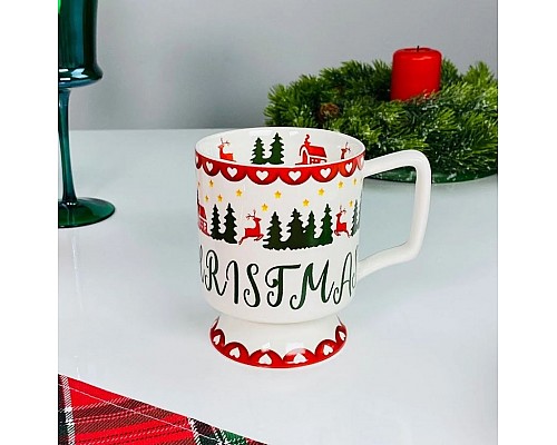 Кружка 400 мл Новогодний Lenardi