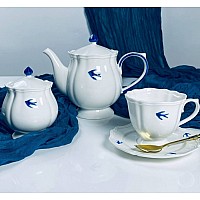 Чайный сервиз на 6 персон 16 предметов Ласточки Lenardi