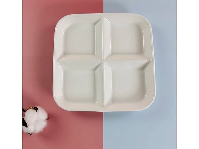 Квадратная миенажница 20 см Bianco Lenardi