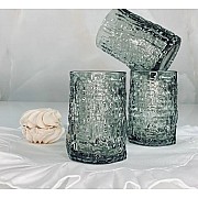 Набор из 6 стаканов 250 мл Glass Color Lenardi серый