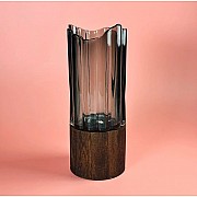 Декоративная ваза для цветов 30,5см Fiore Lenardi черная