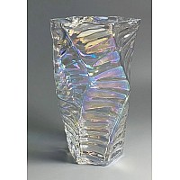 Декоративная ваза для цветов 33см Vase Lenardi перламутр