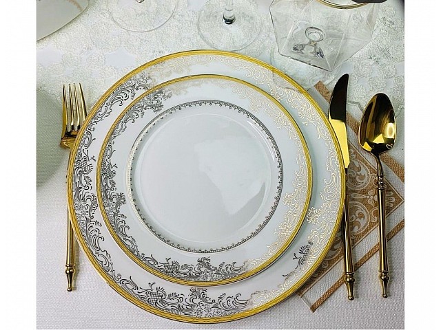 Набор 6 тарелок Исидора Lenardi 20 см