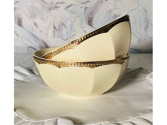 Набор из 6 салатников 11,5 см Империал золото Lenardi