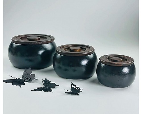 Набор из 3 банок с крышками Blackwood Lenardi