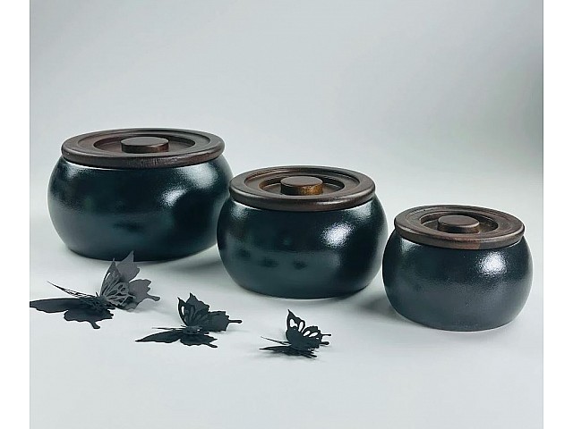 Набор из 3 банок с крышками Blackwood Lenardi