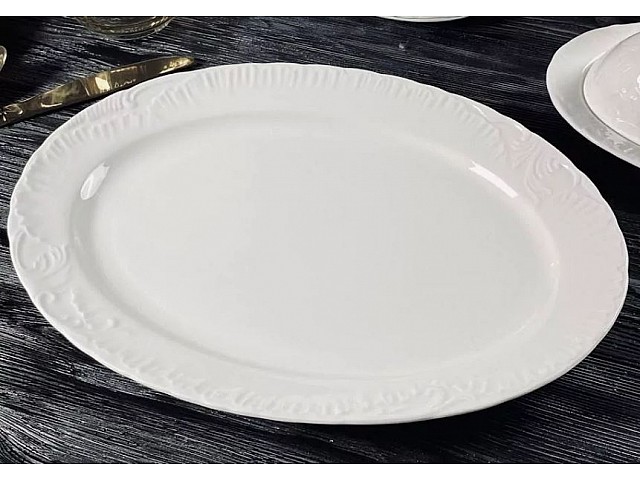 Набор из 2 овальных блюд 35 см Аврора Lenardi