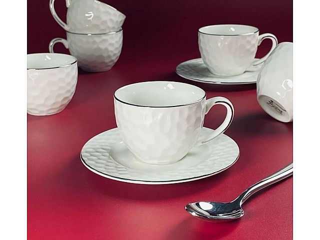 Кофейный набор на 6 персон 12 предметов 115 мл Neo Classic Lenardi