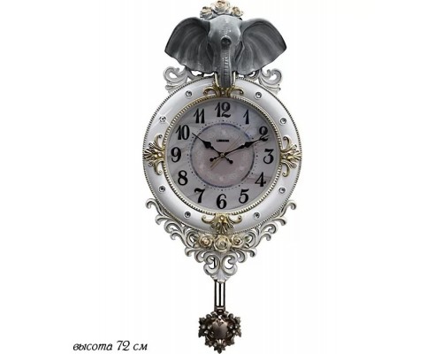 Часы настенные Слон Lenardi 72 см