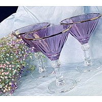 Набор из 6 креманок 205 мл Party Lenardi фиолетовый