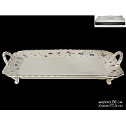 Прямоугольное блюдо с ручками 41,5см Адель Lenardi