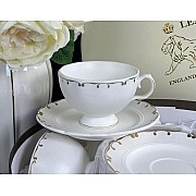 Чайный набор на 6 персон 12 предметов 220 мл Александрия Lenardi