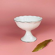 Конфетница 15 см Агата Lenardi на ножке