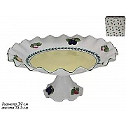 Фруктовница на ножке Фрукты Lenardi 34 см