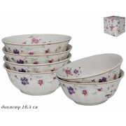 Набор салатников Lenardi Флоренс 16 см 6 шт