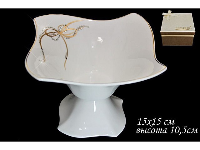 Салатник 15 см Лента в стразах