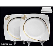 Набор из 2-х тарелок 27 см Lenardi Бантик