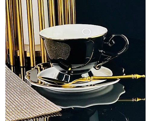 Чайный набор Noir Lenardi на 6 персон 12 предметов