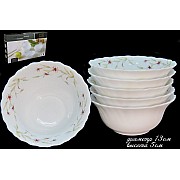 Набор из 6 салатников 13см Lenardi Агата