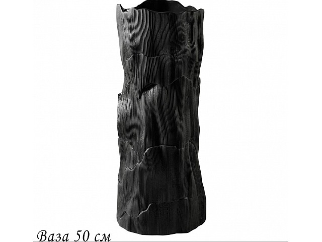 Ваза 50 см Эфиопия Lenardi черная