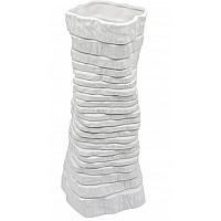 Ваза 43 см Эфиопия Lenardi белая