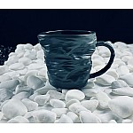 Кружка 350 мл Эфиопия Lenardi черная