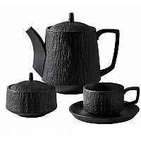 Чайный сервиз на 6 персон 16 предметов Эфиопия Lenardi черный