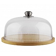 Блюдо 28 см с крышкой Bamboo Lenardi