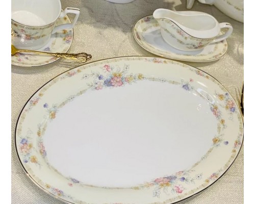 Овальное блюдо Fleur Lenardi 35 см