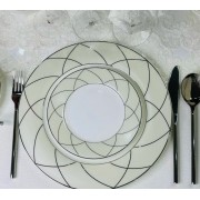 Набор 6 тарелок 16 см Pandora Cream Lenardi