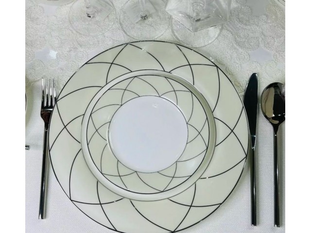 Набор 6 тарелок 16 см Pandora Cream Lenardi