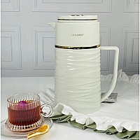 Термос 1000 мл Therm Lenardi айвори золотой