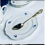 Чайный набор на 6 персон 12 предметов Ласточки Lenardi