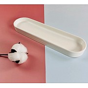 Овальное блюдо 26 см Bianco Lenardi