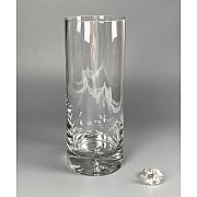 Декоративная ваза для цветов циллиндр 30см Vase Lenardi