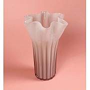 Декоративная ваза для цветов 25см Vase Lenardi красная