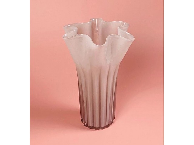 Декоративная ваза для цветов 25см Vase Lenardi красная Декоративная ваза для цветов 25см Vase Lenardi красная