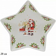 Блюдо 20 см Новогодний Lenardi